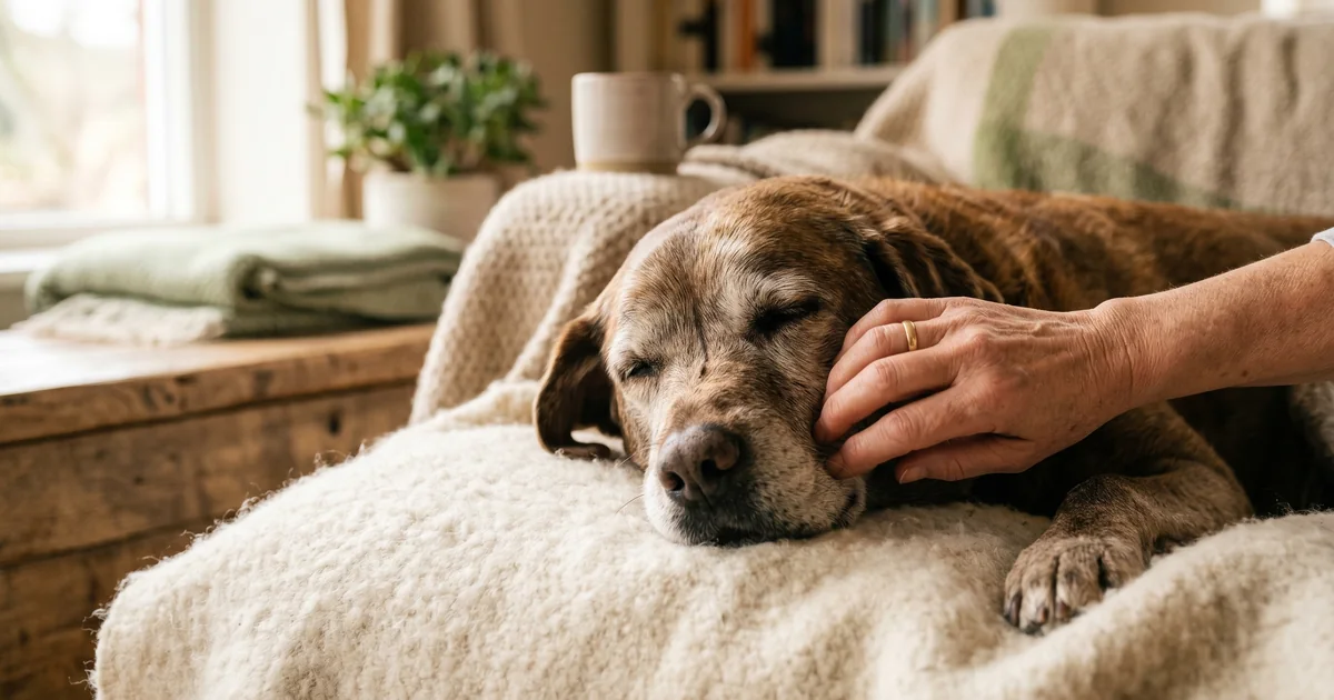 Cuidados del perro senior: señales de alerta