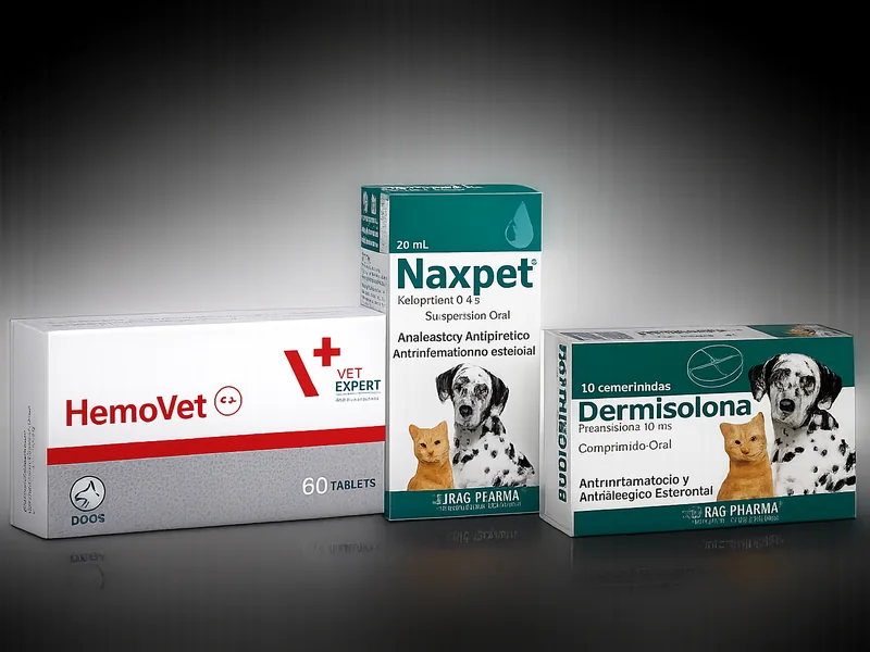 Productos de salud y medicación veterinaria en tienda Bable Pet Providencia — antiparasitarios y suplementos